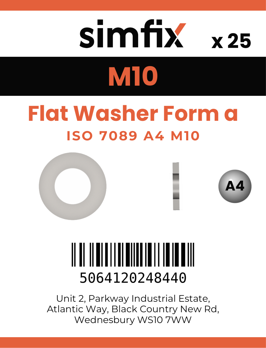 Simfix product label - 7089A4105-D