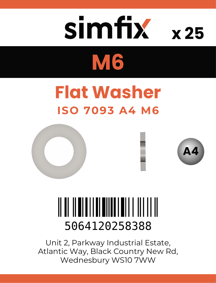 Simfix product label - 7093A4064-D
