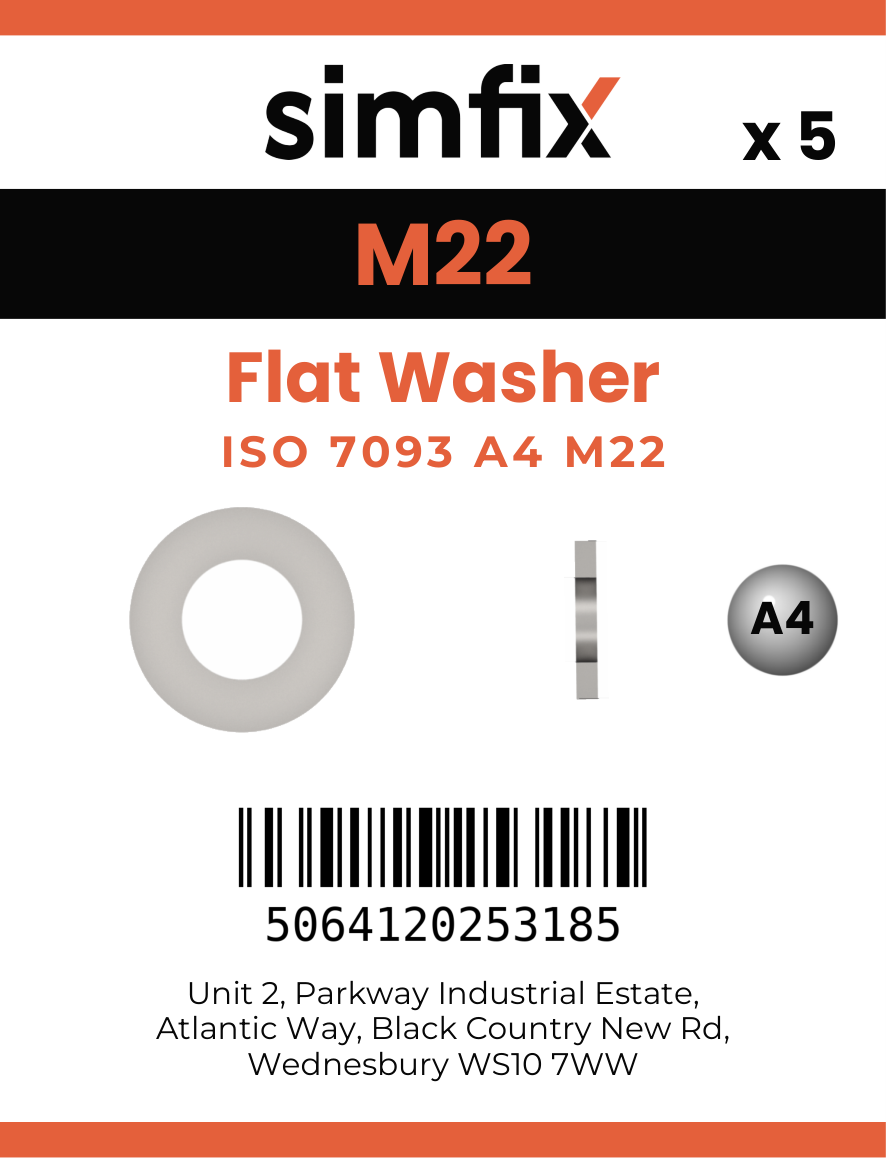 Simfix product label - 7093A4230-D