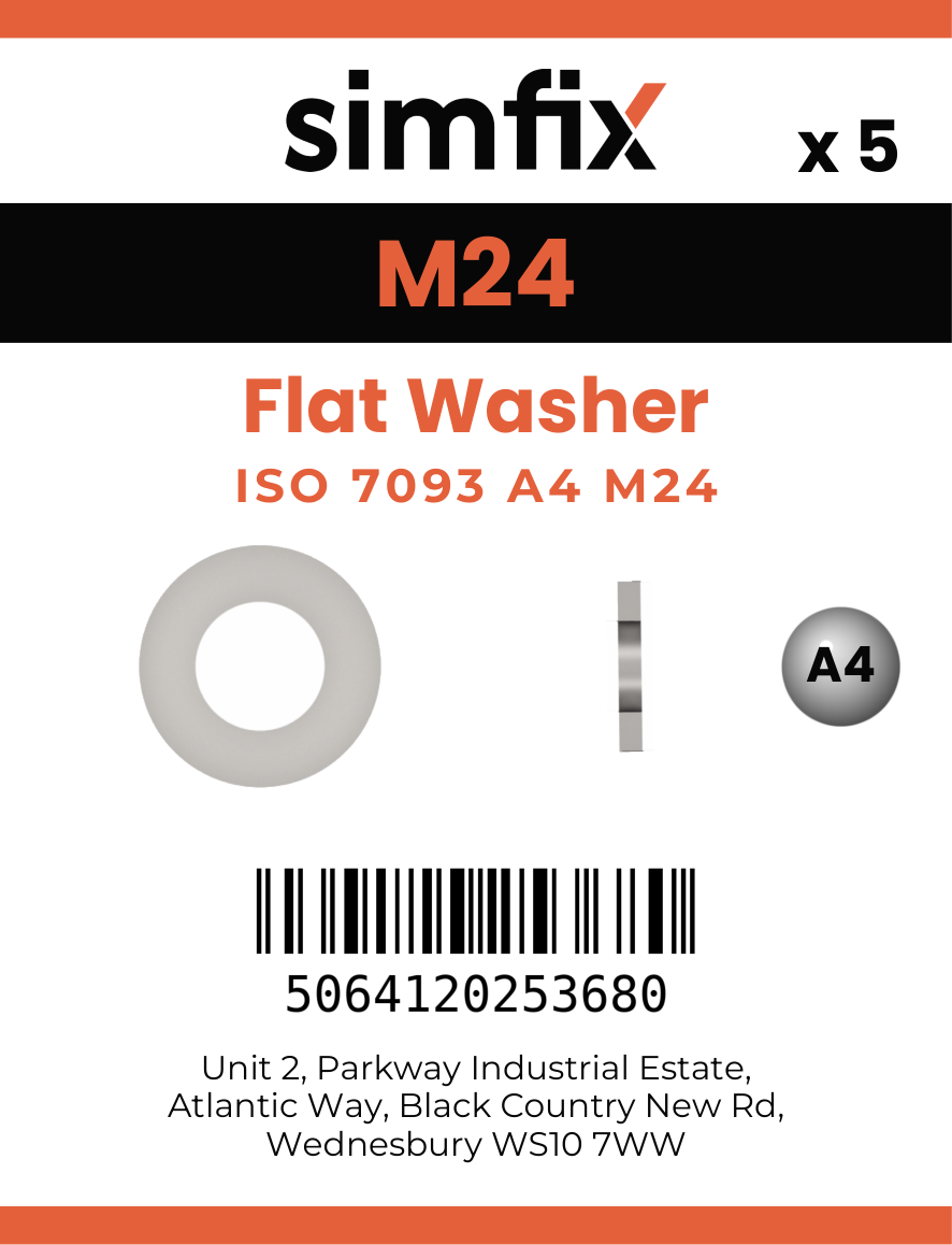 Simfix product label - 7093A4250-D