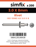 Simfix product label - 7337A2A23008-T