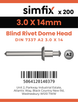 Simfix product label - 7337A2A23014-T