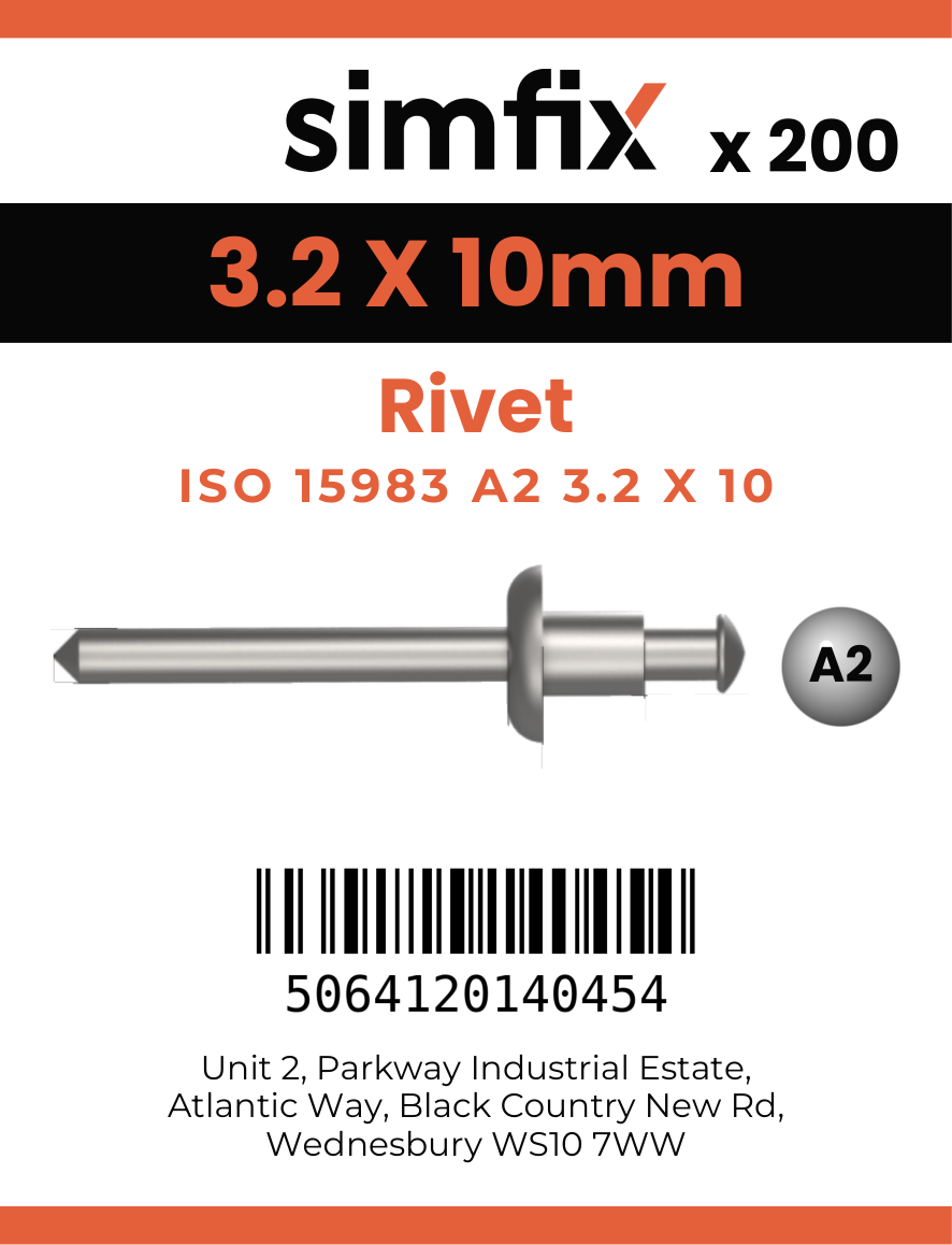 Simfix product label - 7337A2A23210-T
