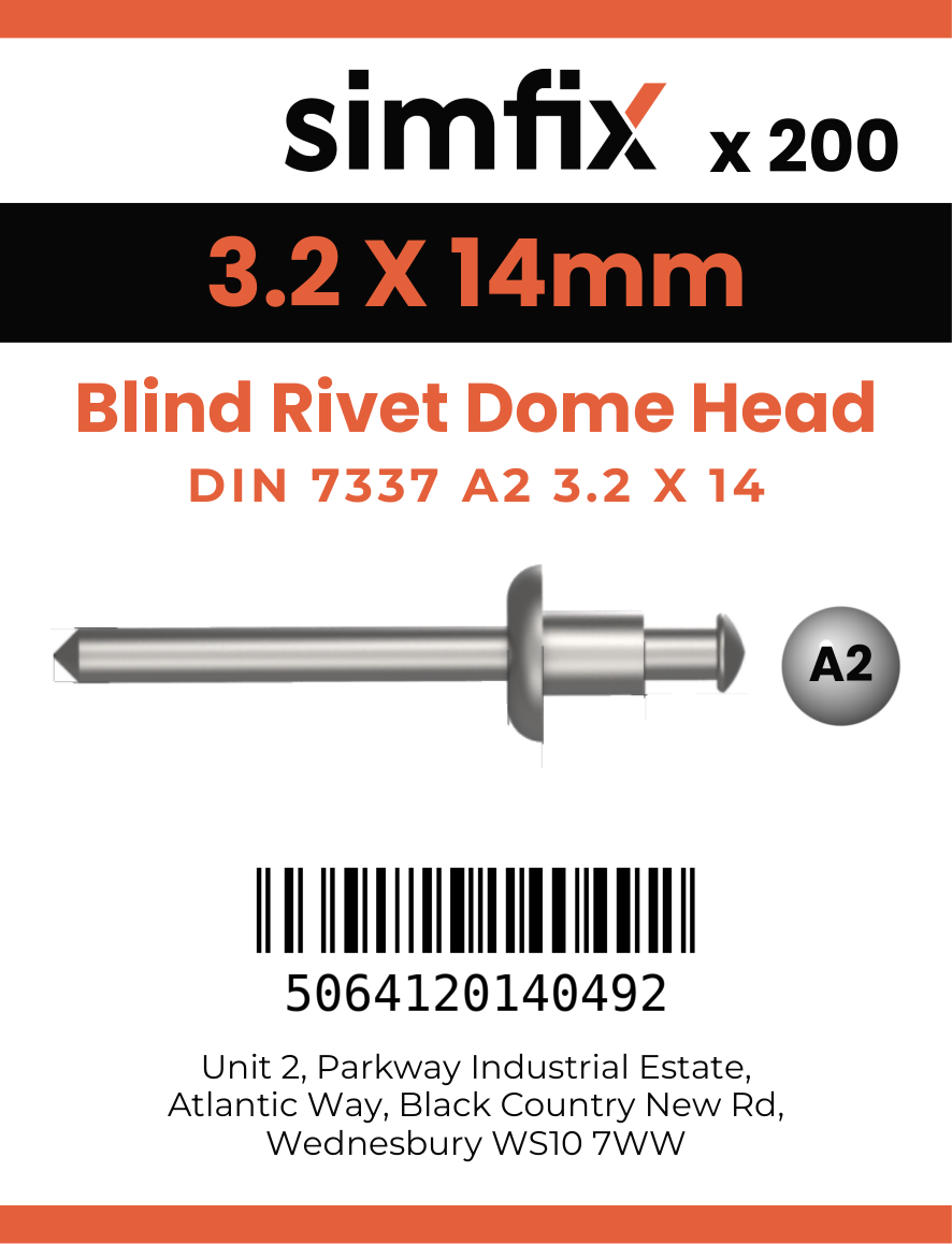 Simfix product label - 7337A2A23214-T