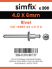 Simfix product label - 7337A2A24006-T