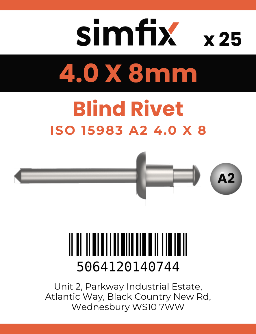 Simfix product label - 7337A2A24008-D