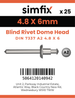 Simfix product label - 7337A2A24806-D