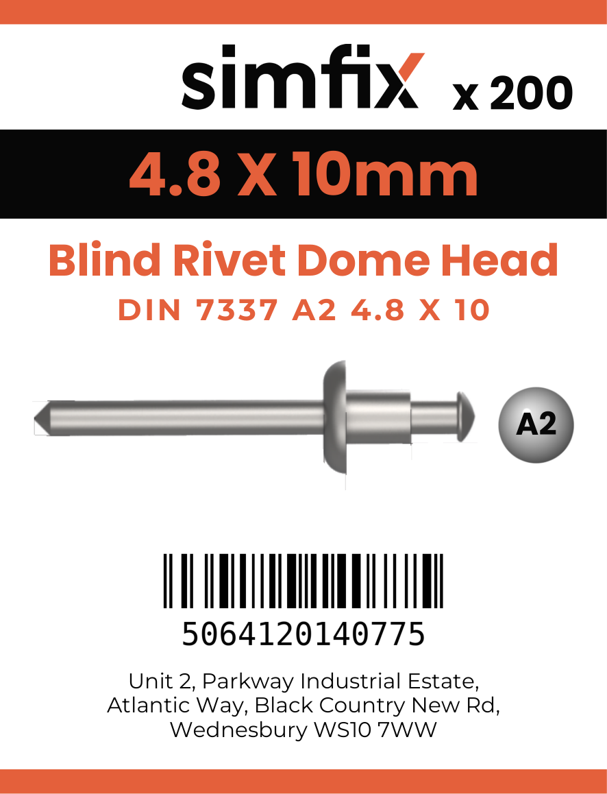 Simfix product label - 7337A2A24810-T