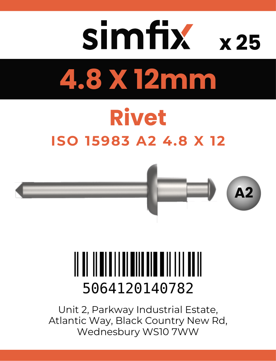 Simfix product label - 7337A2A24812-D