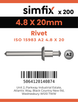 Simfix product label - 7337A2A24820-T