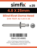 Simfix product label - 7337A2A24825-D