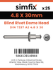 Simfix product label - 7337A2A24830-D
