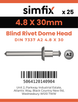 Simfix product label - 7337A2A24830-D
