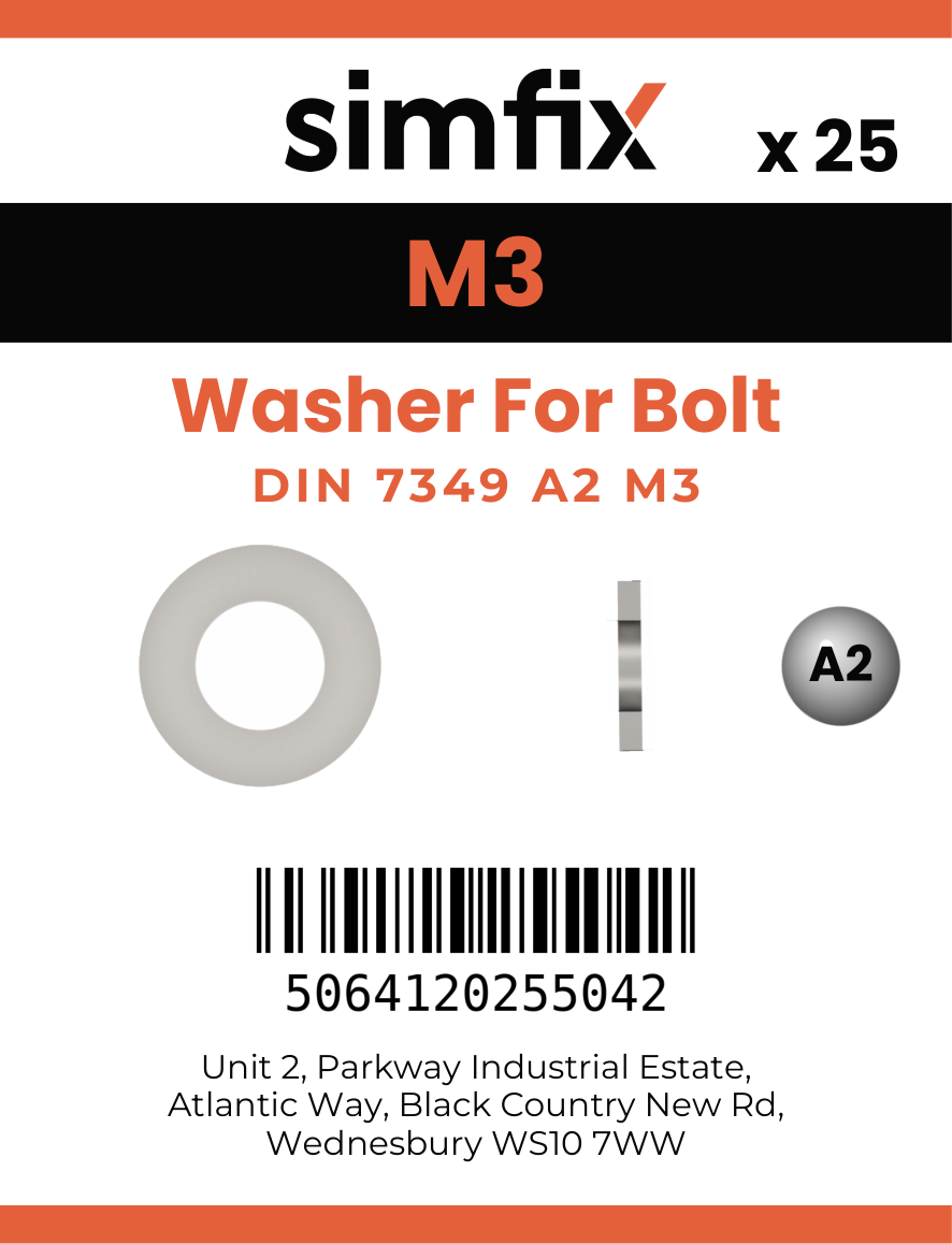 Simfix product label - 7349A2032-D