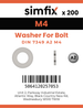 Simfix product label - 7349A2043-T