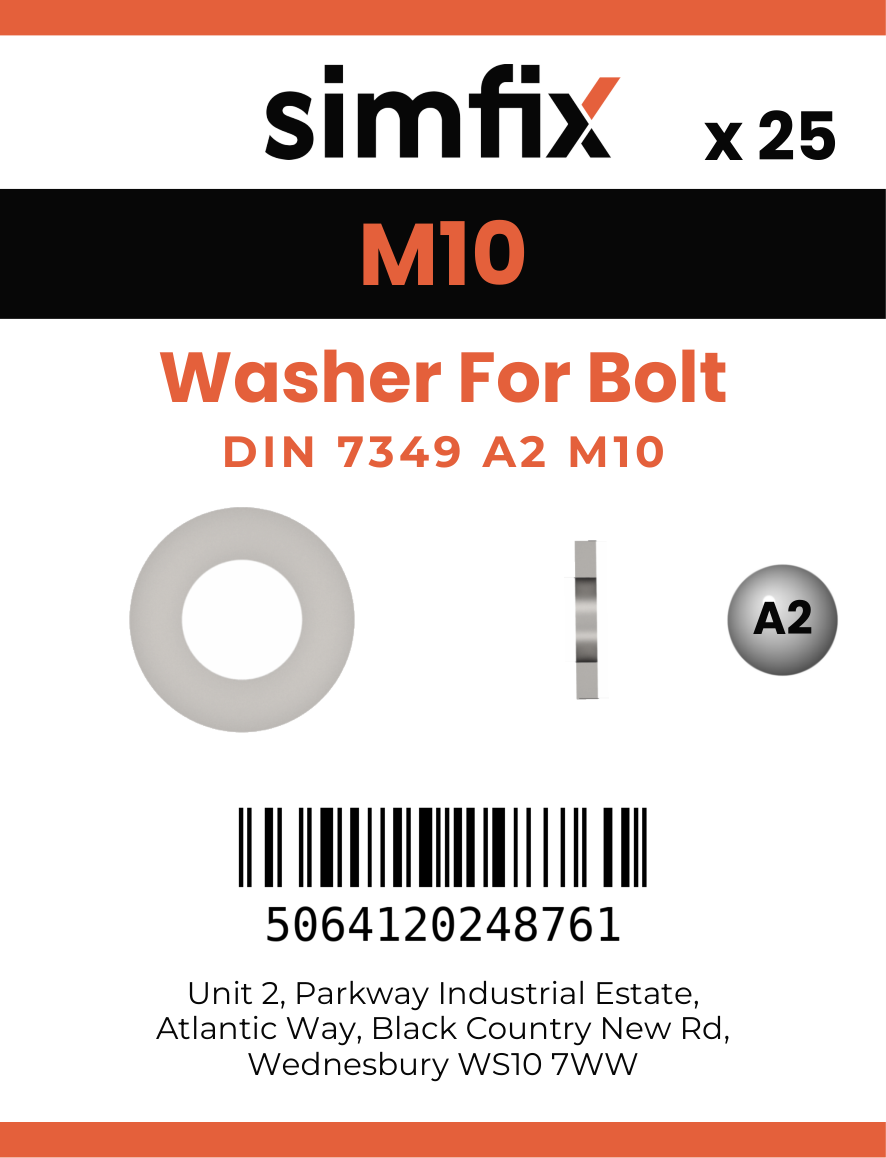 Simfix product label - 7349A2105-D