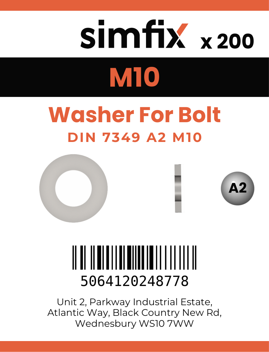 Simfix product label - 7349A2105-T