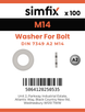 Simfix product label - 7349A2150-T