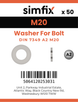 Simfix product label - 7349A2210-T
