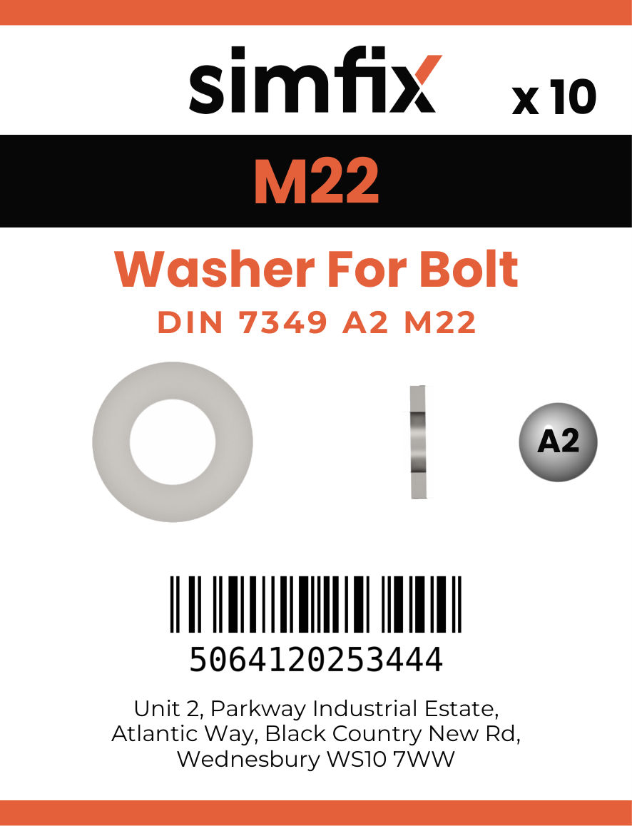 Simfix product label - 7349A2230-D