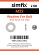 Simfix product label - 7349A2230-T