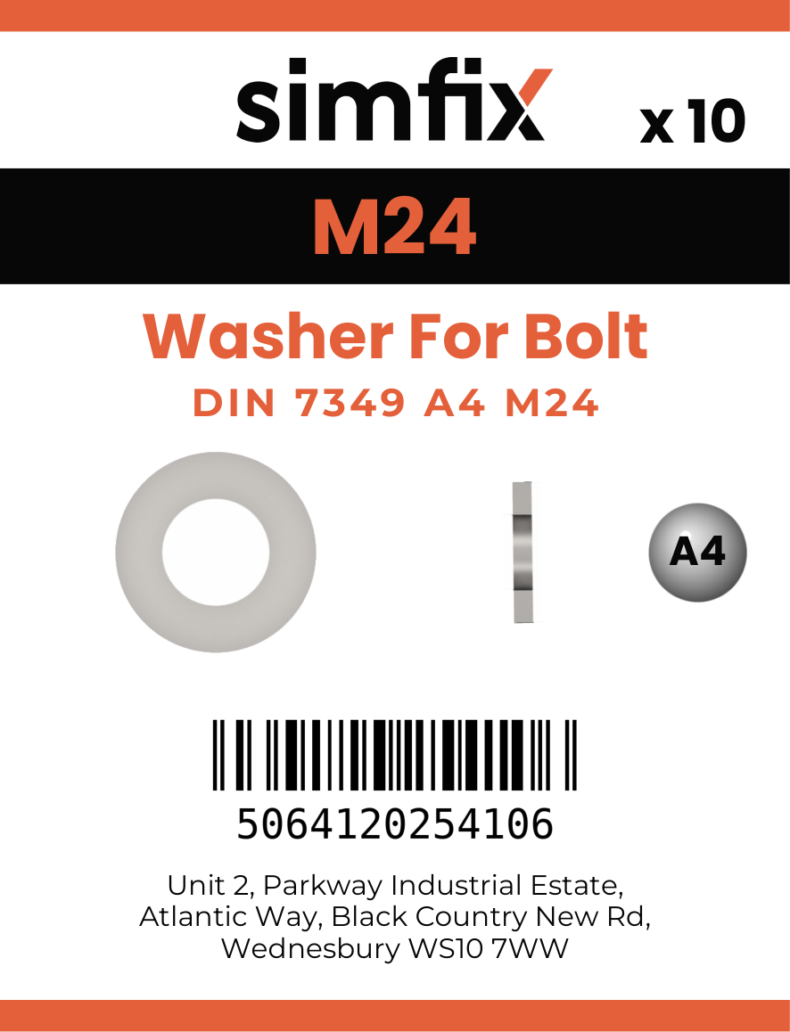 Simfix product label - 7349A4250-D