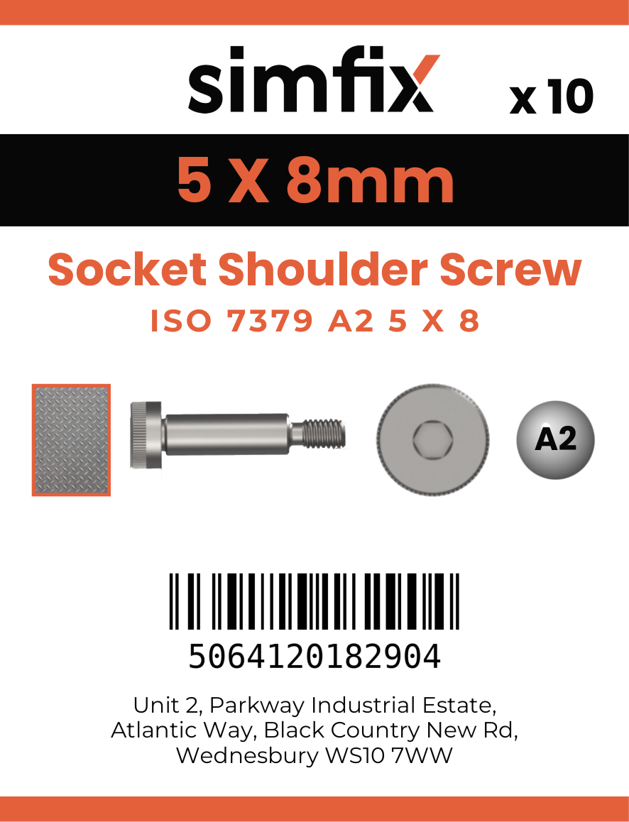 Simfix product label - 7379A205008-D
