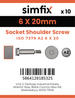 Simfix product label - 7379A206020-D