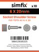Simfix product label - 7379A206020-D