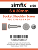 Simfix product label - 7379A206020-T