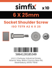 Simfix product label - 7379A206025-D
