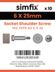 Simfix product label - 7379A206025-D