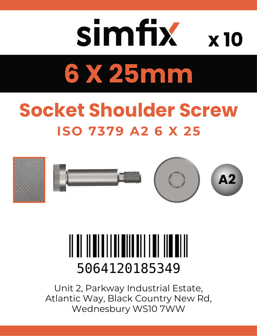 Simfix product label - 7379A206025-D
