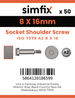 Simfix product label - 7379A208016-T