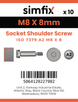 Simfix product label - 7379A210008-D