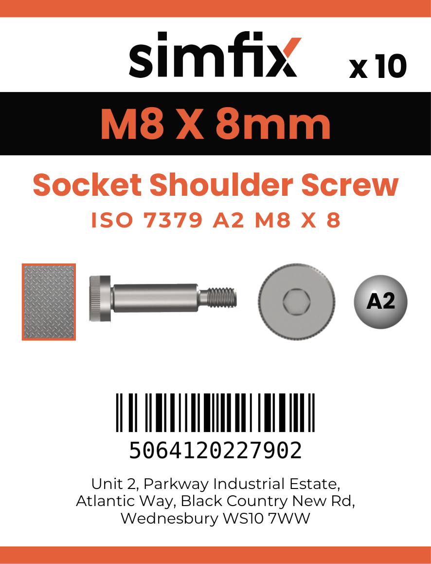 Simfix product label - 7379A210008-D