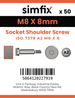 Simfix product label - 7379A210008-T