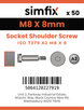Simfix product label - 7379A210008-T