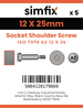 Simfix product label - 7379A212025-D