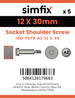 Simfix product label - 7379A212030-D