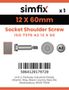 Simfix product label - 7379A212060-D