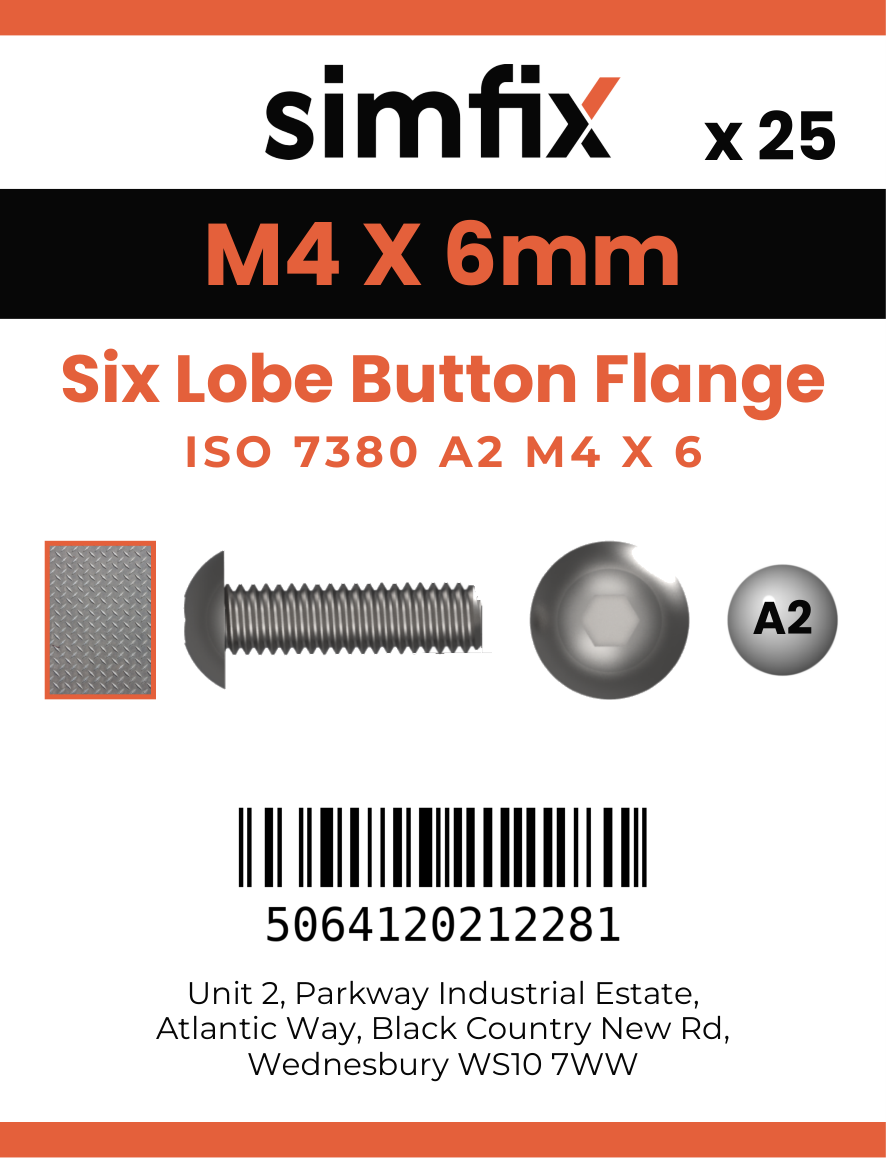 Simfix product label - 73802A204006T-D