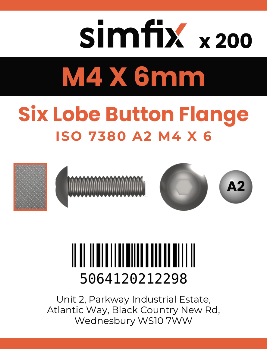 Simfix product label - 73802A204006T-T