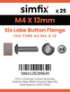 Simfix product label - 73802A204012T-D