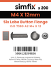 Simfix product label - 73802A204012T-T