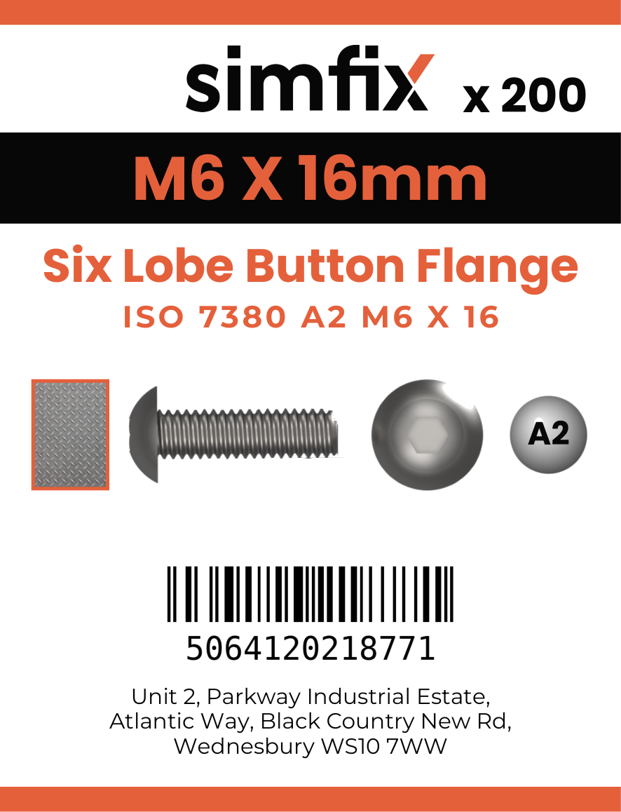 Simfix product label - 73802A206016TX-T
