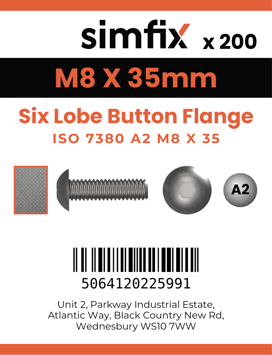 Simfix product label - 73802A208035T-T