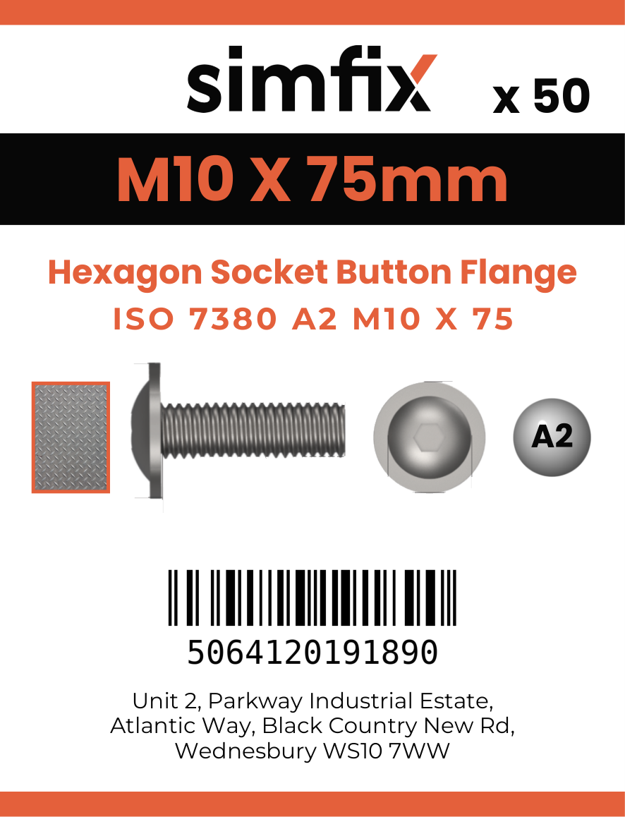 Simfix product label - 73802A210075-T