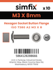 Simfix product label - 7380A203008F-D