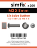 Simfix product label - 7380A203008T-T